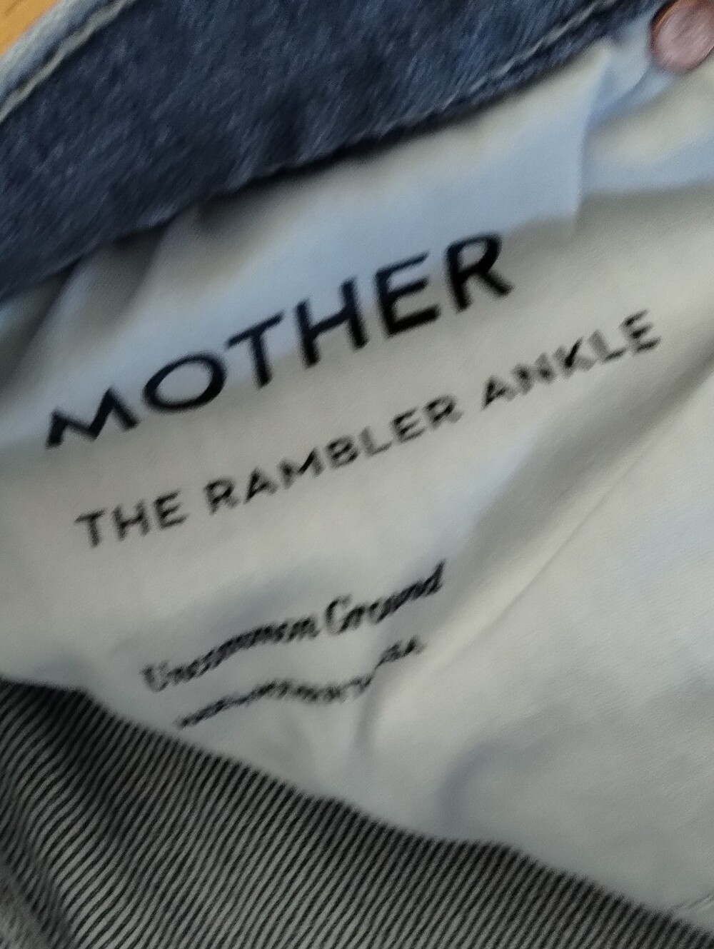 MOTHER Superior The Rambler Ankle Uncommon Ground Jeans 25 - Picture 5 of 12